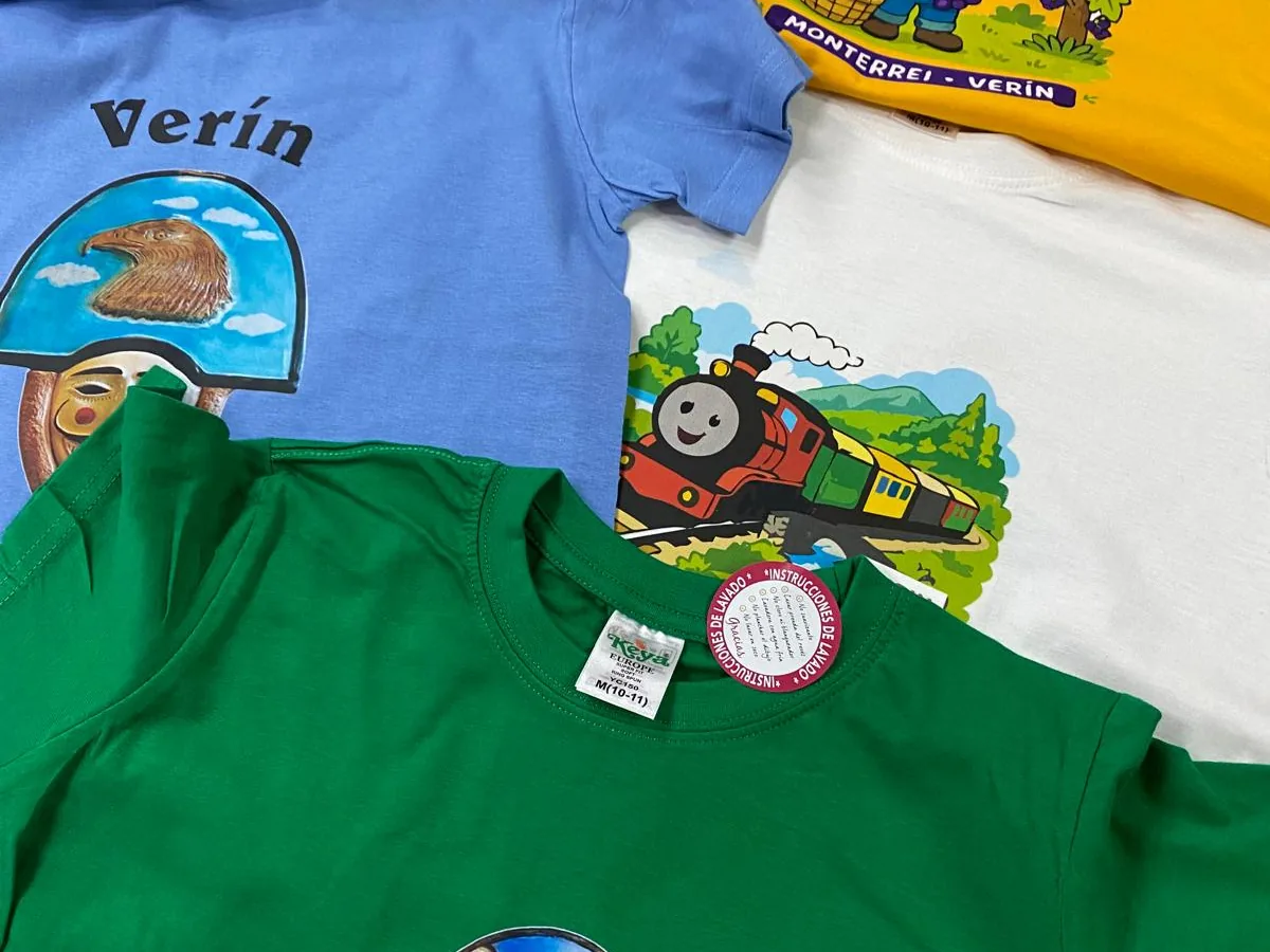 Camisetas personalizadas como souvenir turístico